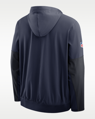 Denver Broncos Well Rounded Anorak Men's Nike NFL 1/2-Zip Hooded